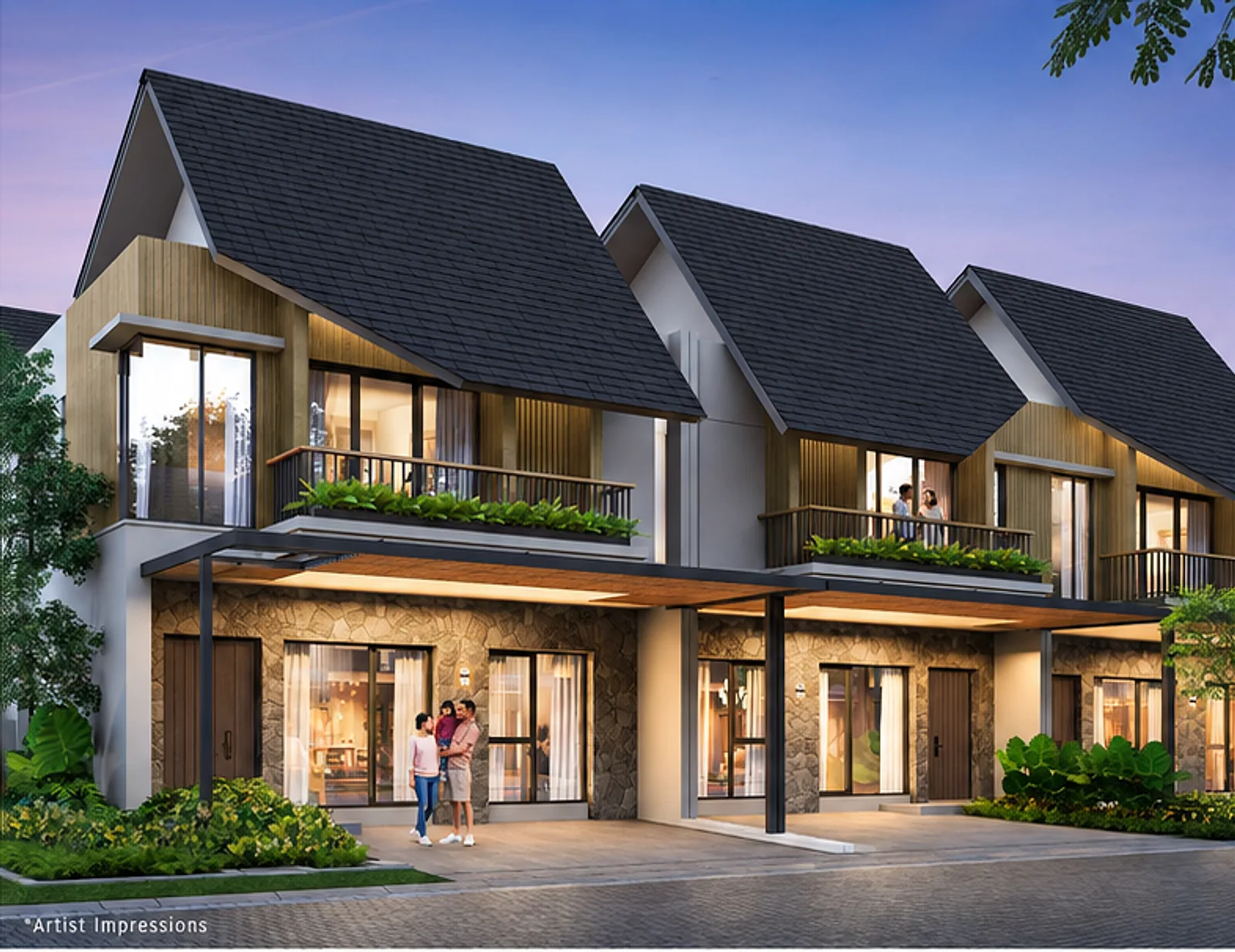 The Forestine — kawasan hunian Forest Home di Jakarta Barat